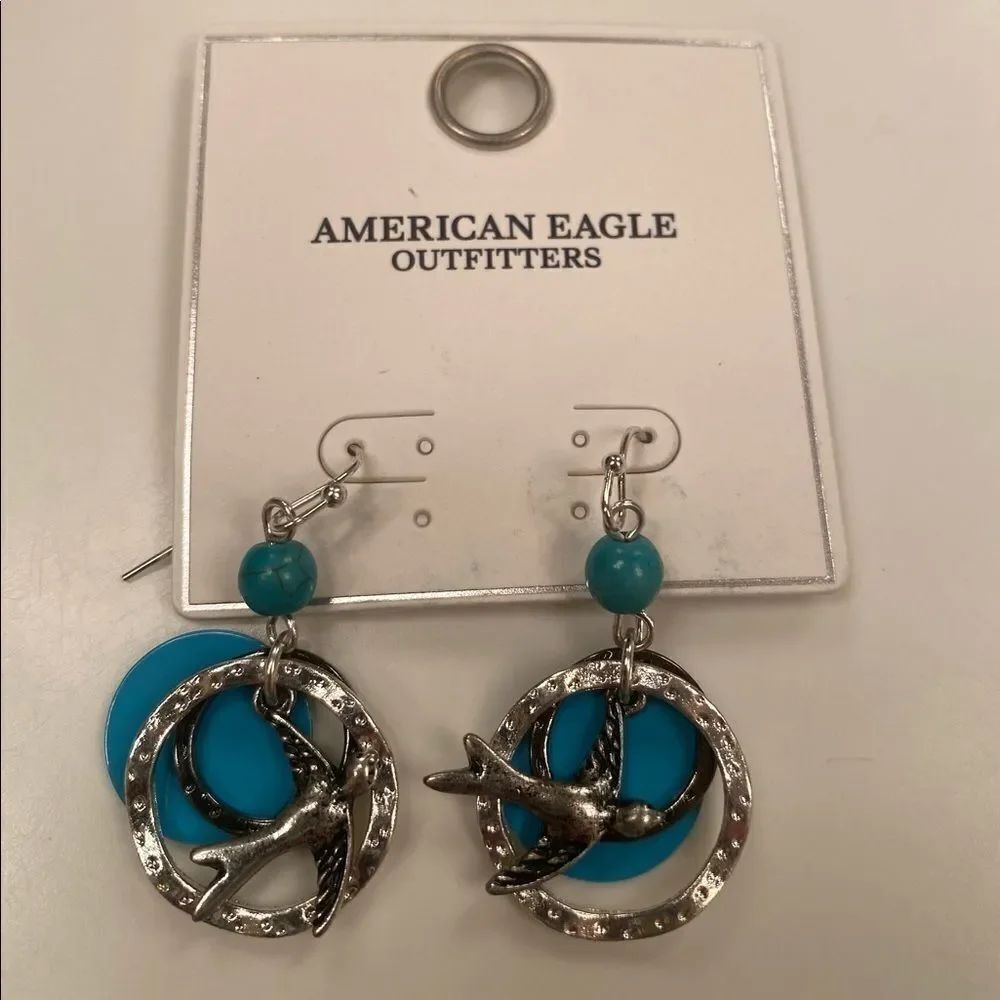 American Eagle Drop Earrings